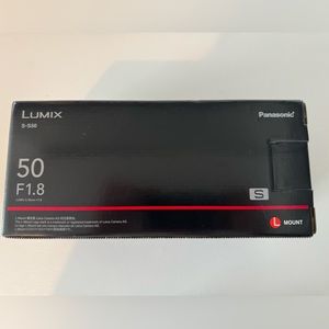 LUMIX S-S50 50mm F1.8 interchangeable lens for digital camera Panasonic